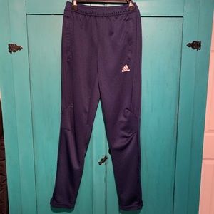 Adidas navy blue youth sweatpants